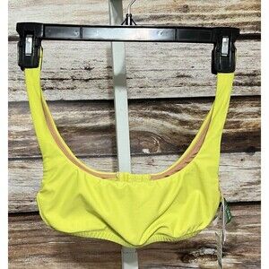 J.Crew New Bikini Top Neon Green Swim Size XXS